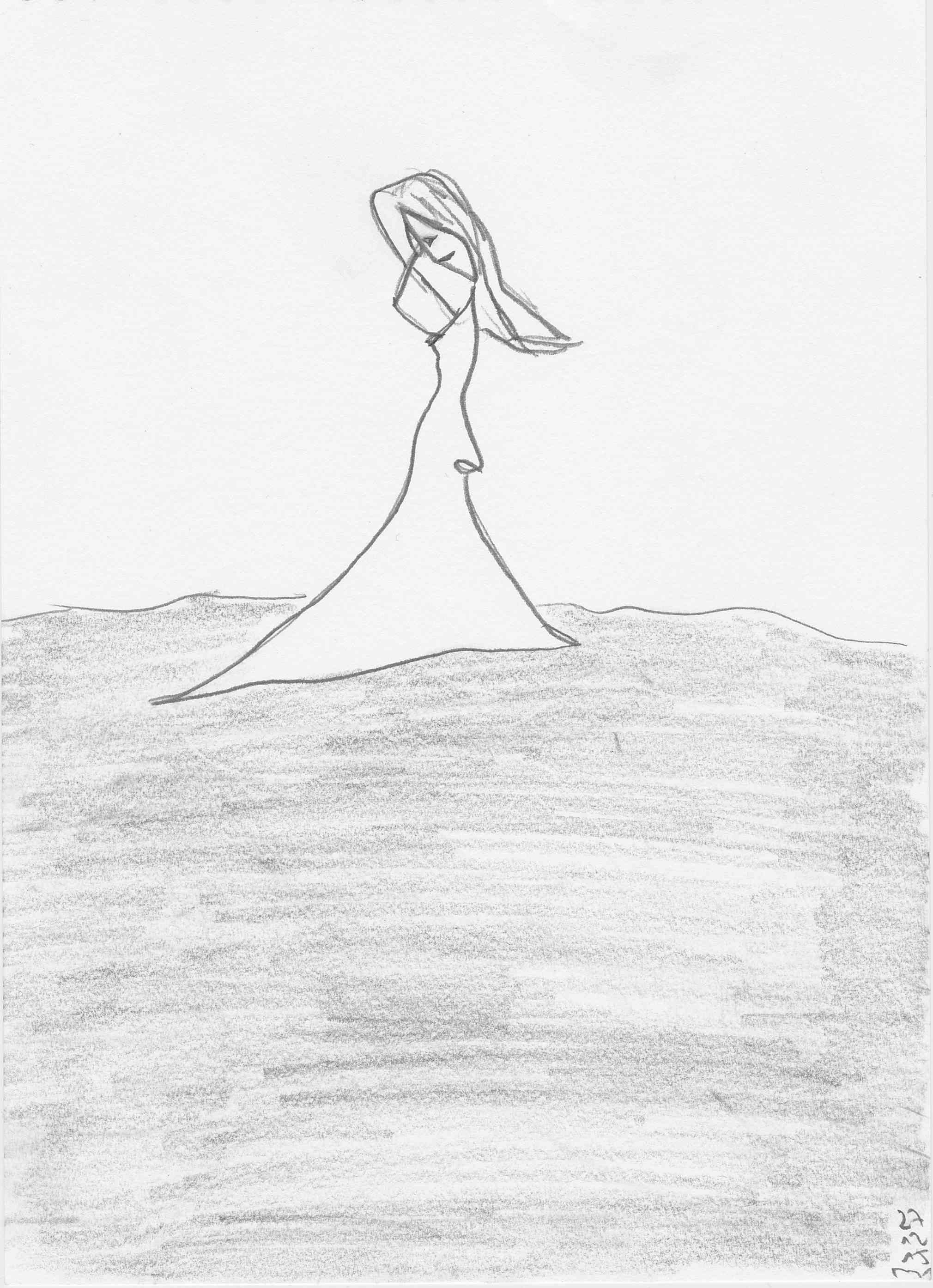 A drawing called The Walk